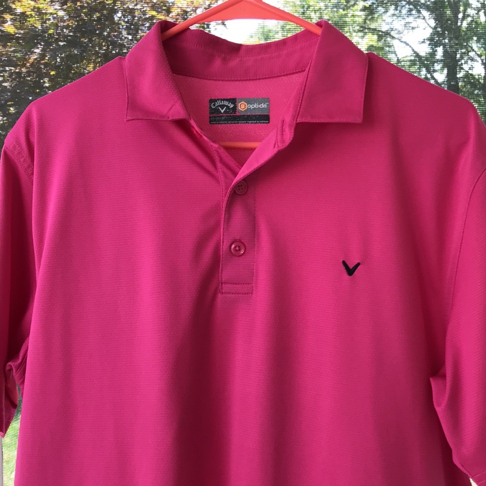 Men's Pink Polo Shirt
